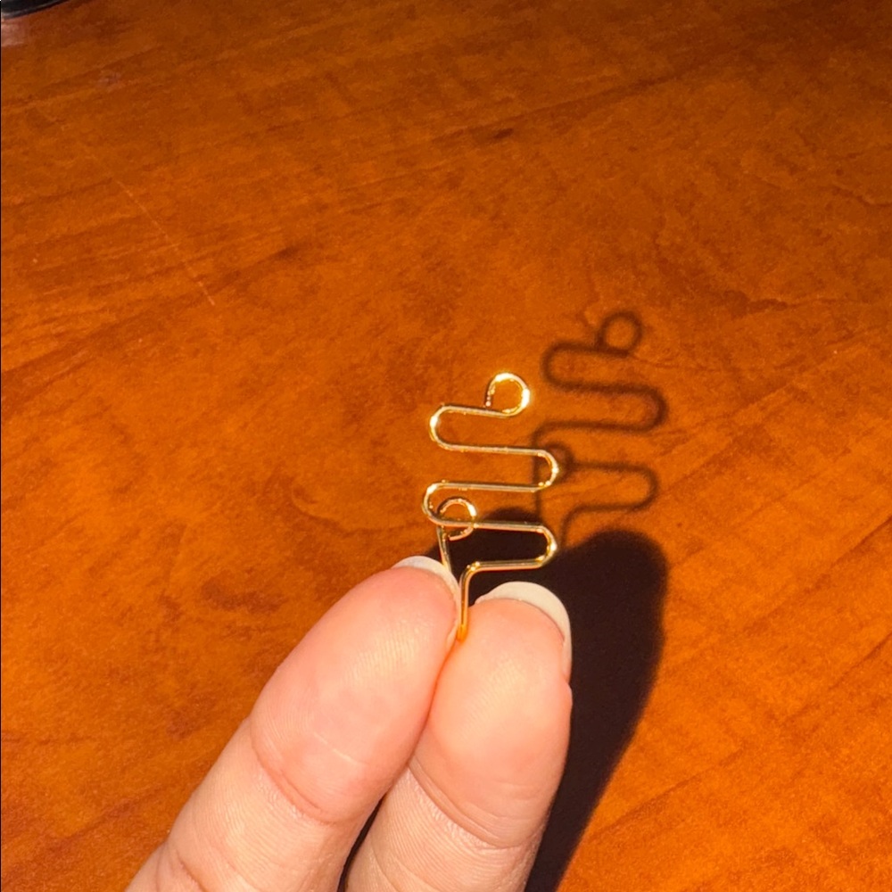 Elongated Maze - Nose Cuff